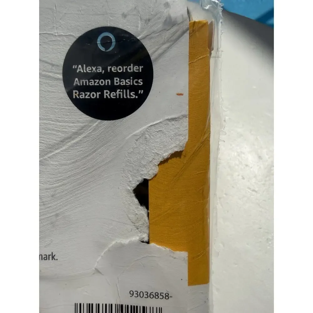 Amazon Basics 5 Blade Replacement Cartridges, Dual Lube Strips, 12 Count OPENBOX